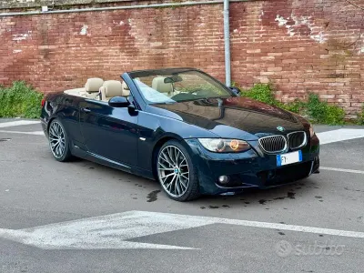 Usata BMW 325 Cabriolet M Sport 197 CV (144 kW) 2009 Nero Cabrio