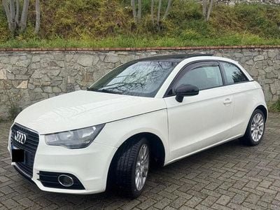 Usata Audi A1 90 CV (66 kW) 2012 Bianco Utilitaria