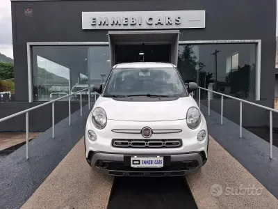 Usata Fiat 500L Cross 95 CV (69 kW) 2019 Bianco Monovolume