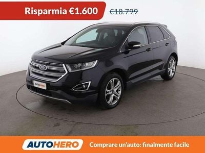 Usata Ford Edge Titanium 210 CV (154 kW) 2017 Nero SUV