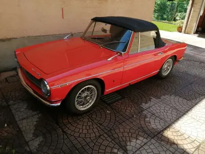 Usata Innocenti 1100 Spider 58 CV (42 kW) 1964 Rosso Cabrio