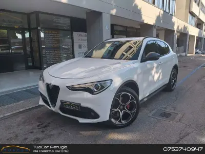 Usata Alfa Romeo Stelvio Executive 209 CV (153 kW) 2019 Bianco SUV