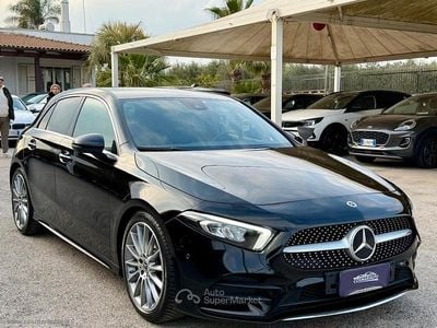 Usata Mercedes A180 Premium 116 CV (85 kW) 2022 Nero Berlina