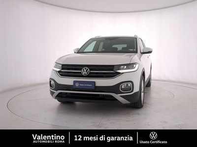 Usata VW T-Cross Advance 110 CV (80 kW) 2022 Bianco SUV