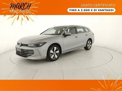 Usata VW Passat Business 150 CV (110 kW) 2024 Dolomite silver metallizzato Station wagon
