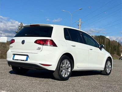 Usata VW Golf VII Comfortline 110 CV (80 kW) 2014 Bianco Berlina