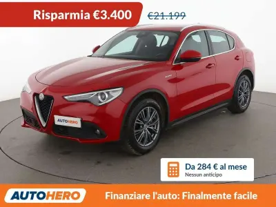 Usata Alfa Romeo Stelvio Super 160 CV (117 kW) 2020 Rosso SUV