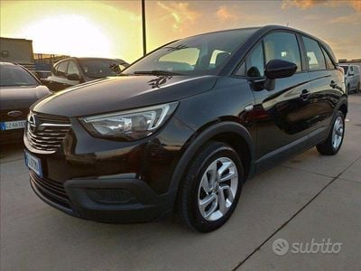 Usata Opel Crossland X S 99 CV (72 kW) 2017 Nero SUV