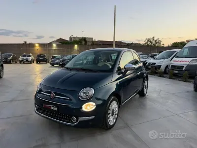 Usata Fiat 500 Lounge 95 CV (69 kW) 2016 Blu Berlina