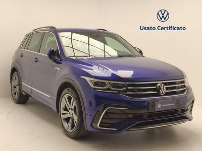 Usata VW Tiguan R-line 150 CV (110 kW) 2023 Blu SUV