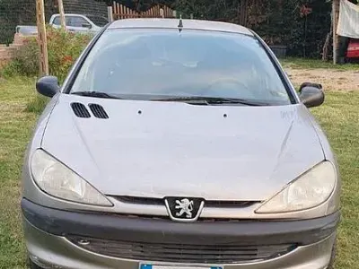 Usata Peugeot 206 60 CV (44 kW) 2001 Grigio Berlina