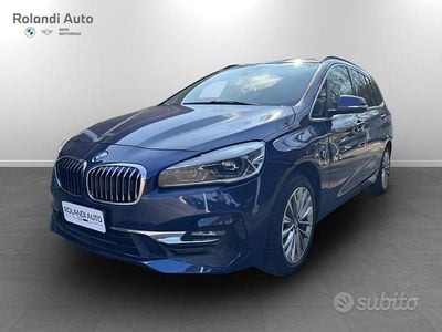 Usata BMW 220 Gran Tourer 190 CV (139 kW) 2020 Blu Monovolume