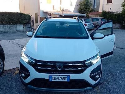 Bianco Usata 2021 Dacia Sandero Stepway Utilitaria | 8900 €
