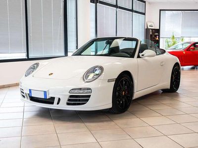 Usata Porsche 911 Carrera 4S Cabriolet 385 CV (283 kW) 2010 Bianco carrara Cabrio