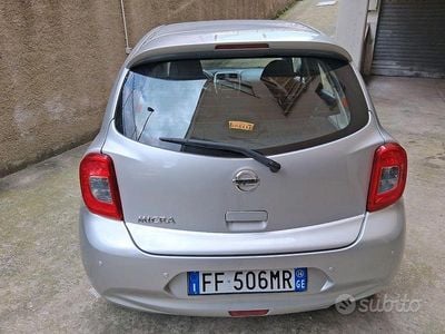 Usata Nissan Micra 80 CV (58 kW) 2016 Grigio Utilitaria