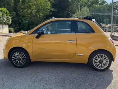 Usata Fiat 500C Lounge 69 CV (50 kW) 2015 Giallo Cabrio