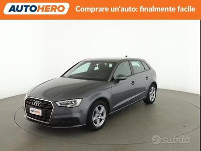 Usata Audi A3 115 CV (84 kW) 2019 Grigio Berlina