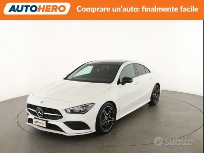 Gebraucht Mercedes CLA180 AMG line 136 PS (100 kW) 2019 Weiß Limousine