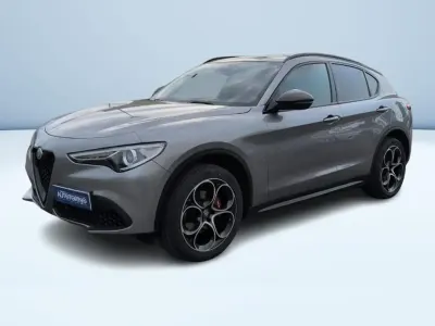 Begagnad Alfa Romeo Stelvio Tech Edition 280 HK (205 kW) 2020 Grå SUV