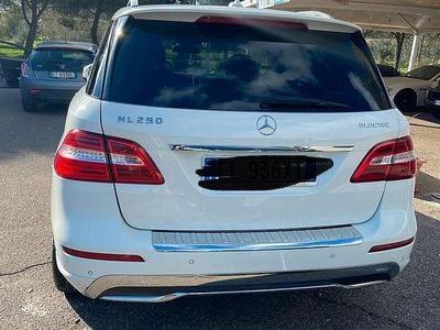 Usata Mercedes ML250 204 CV (150 kW) 2013 Bianco SUV