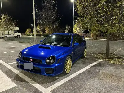 Usata Subaru Impreza 224 CV (164 kW) 2002 Bluazzurro Berlina