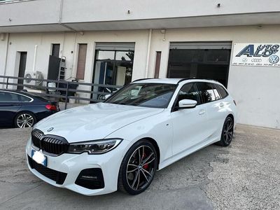 Usata BMW 320e M Sport 190 CV (139 kW) 2021 Bianco Station wagon