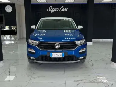 Usata VW T-Roc Advance 116 CV (85 kW) 2019 Blu/azzurro SUV