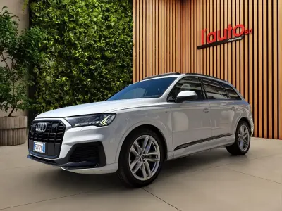 Usata Audi Q7 S-Line 285 CV (209 kW) 2020 Bianco SUV