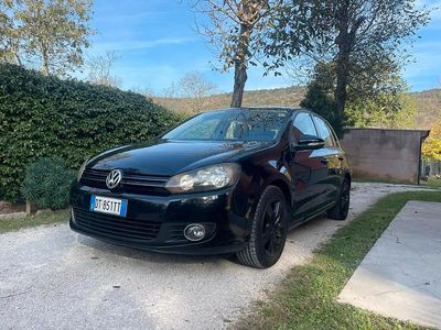 Usata VW Golf VI 122 CV (89 kW) 2009 Nero Utilitaria