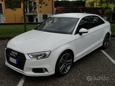 Usata Audi A3 Sport 150 CV (110 kW) 2017 Bianco Berlina