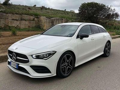 Usata Mercedes CLA200 Shooting Brake AMG 150 CV (110 kW) 2021 Bianco Station wagon