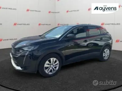 Usata Peugeot 3008 Business-Line 131 CV (96 kW) 2021 Nero SUV