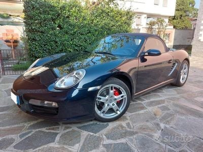 Usata Porsche Boxster 240 CV (176 kW) 2005 Blu/azzurro Cabrio