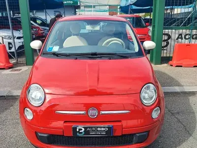 Käytetty Fiat 500 69 HP (50 kW) 2012 Punainen Sedan