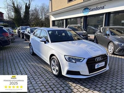 Usata Audi A3 Sportback Design 116 CV (85 kW) 2019 Bianco Utilitaria