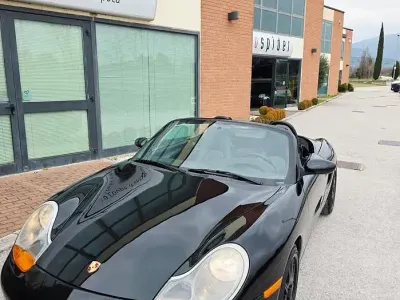 Gebraucht Porsche Boxster 204 PS (150 kW) 1998 Schwarz Cabrio