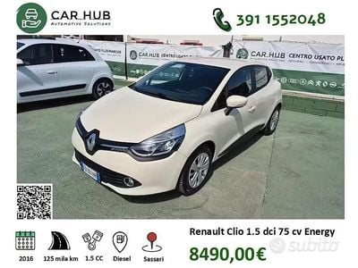 Usata Renault Clio IV Zen 75 CV (55 kW) 2016 Beige Berlina