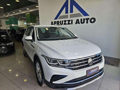 Usata VW Tiguan Elegance 150 CV (110 kW) 2021 Bianco SUV
