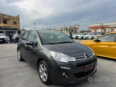 Usata Citroën C3 PureTech 82 CV (60 kW) 2016 Grigio Berlina