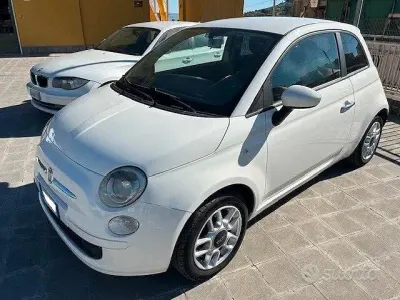 Usata Fiat 500 Sport 75 CV (55 kW) 2009 Bianco Cabrio