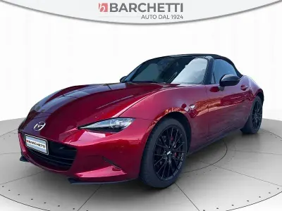 Usata Mazda MX5 Homura-Line 184 CV (135 kW) 2024 Rosso Cabrio