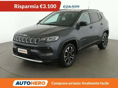 Gebraucht Jeep Compass Limited 131 PS (96 kW) 2022 Grau SUV