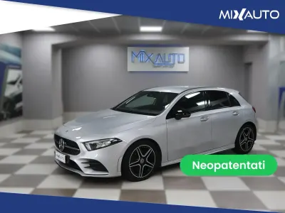 Usata Mercedes A180 AMG Line Premium 116 CV (85 kW) 2022 Nero Berlina