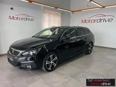 Usata Peugeot 308 SW GT 131 CV (96 kW) 2019 Nero Station wagon