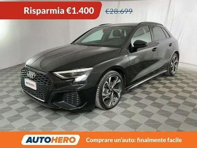 Usata Audi A3 S-Line 110 CV (80 kW) 2023 Nero Berlina