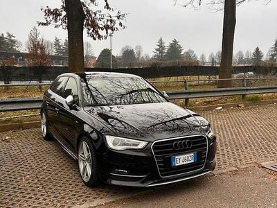 Usata Audi A3 S-Line 2015 Nero Berlina