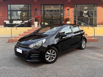 Usata Kia Rio Active 75 CV (55 kW) 2017 Nero Utilitaria
