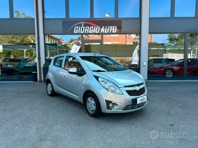 Usata Chevrolet Spark LS 68 CV (50 kW) 2012 Grigio Utilitaria