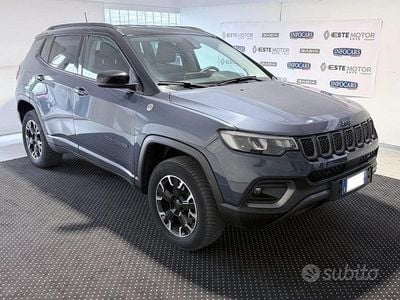 Usata Jeep Compass Trailhawk 240 CV (176 kW) 2023 Blu metallizzato SUV