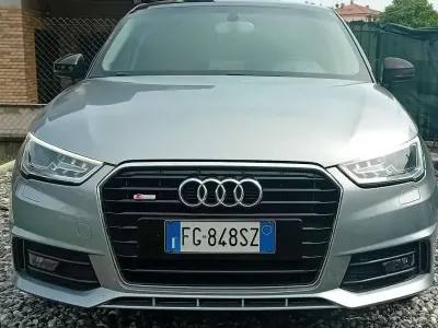 Usata Audi A1 Sportback S-Line 88 CV (64 kW) 2016 Argento Utilitaria